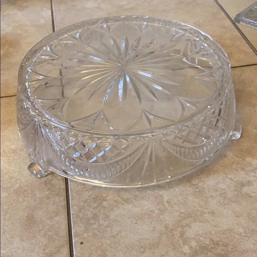 Crystal Glass Cake Stand✨